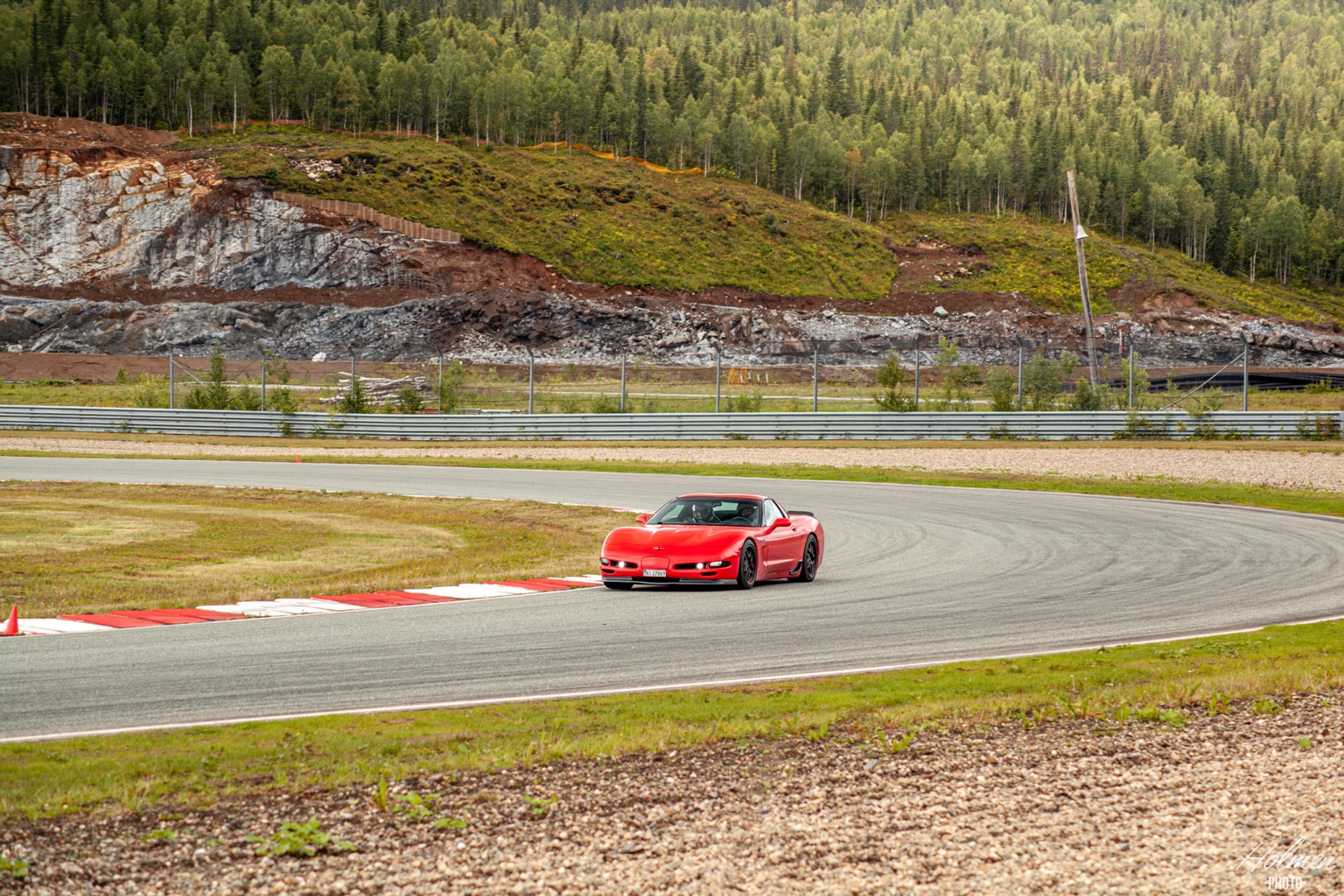 Chevrolet Corvette Z06 på bane