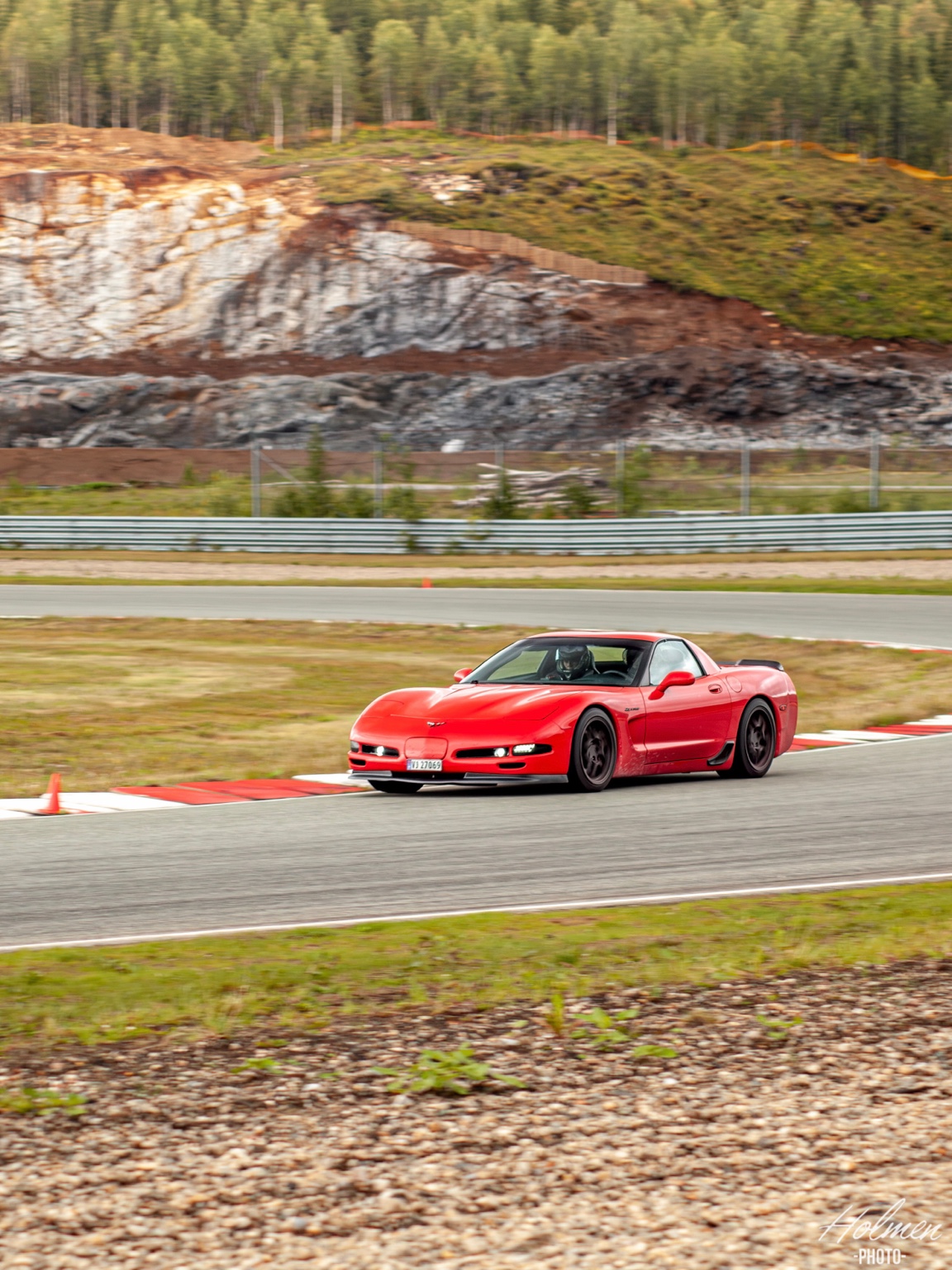 Chevrolet Corvette Z06 på bane
