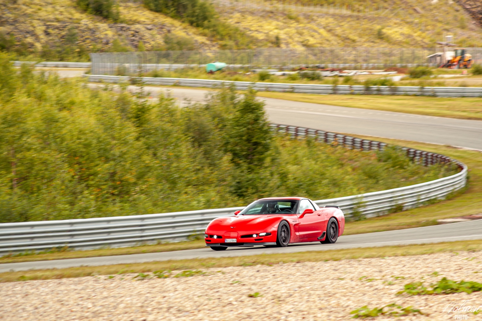 Chevrolet Corvette Z06 på bane