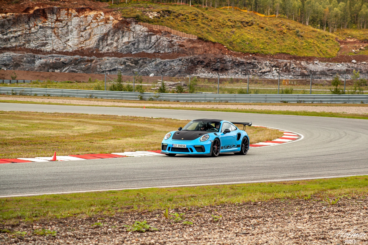 Porsche 911 991 GT3RS på bane