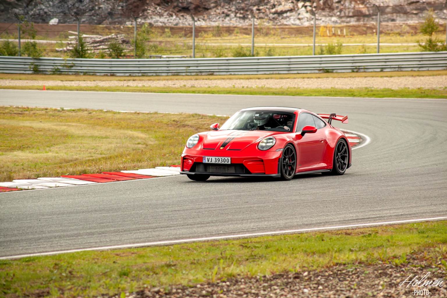 Porsche 911 992 GT3 på bane